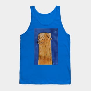 Blue, My Little Boy Tank Top